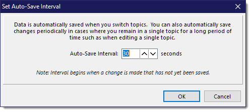 AutoSave