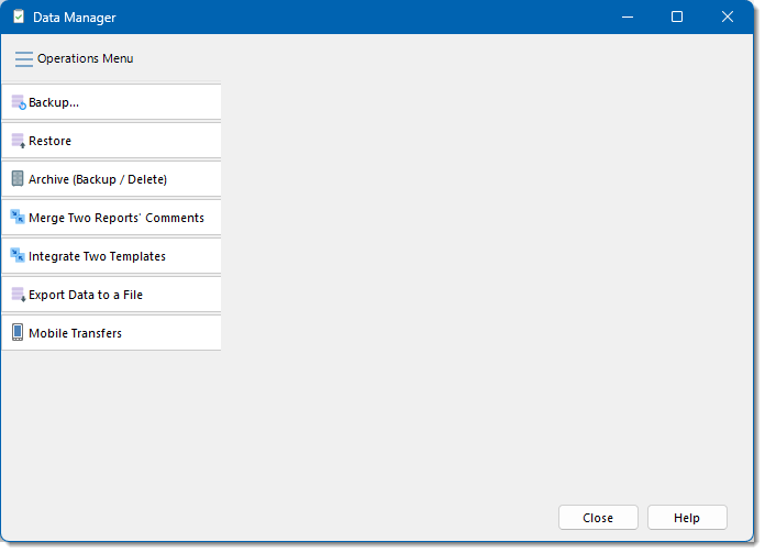 DatabaseManager