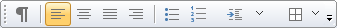 Toolbar-Paragraph